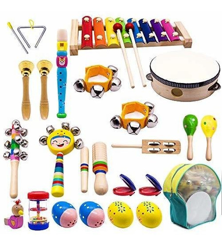 At   Instrumentos Musicales Para Niños, 15 Tipos, 22 P...