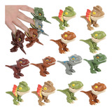 Juguete Infantil Con Forma De Dedo De Dinosaurio, 16 Piezas