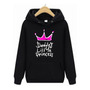 Buso Capucha Estampado Personalizado Daddys Little Princess