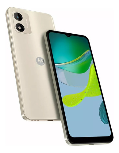 Celular 64 Gb + 2 Gb Motorola Moto E13 Blanco Crema Opexbox