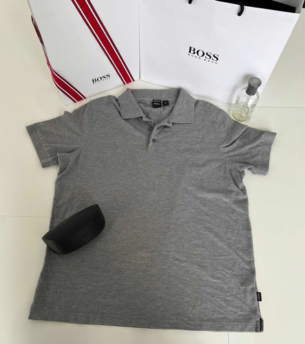 Playera Tipo Polo Marca Hugo Boss