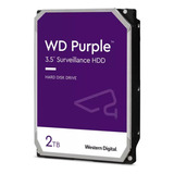 Hd 2tb Sata3 Para Vigilância, Purple, Wd23purz