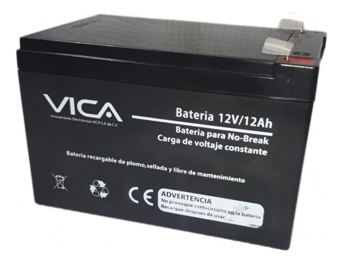 Bateria Interna Reemplazo No Break Ups Vica 12v 12ah
