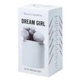 Kit De Brochas Beauty Creations Dream Girl 24 Pz Original