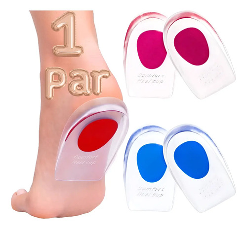 Plantilla Ortopédica Flexible Talón Espolón Calcáneo 2pz F | MercadoLibre
