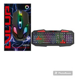 Mouse Lvlup + Teclado Gamer K 602