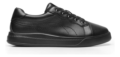 Tenis Casuales Mujer Urbano Choclo Negro Flexi 129201 Clasico