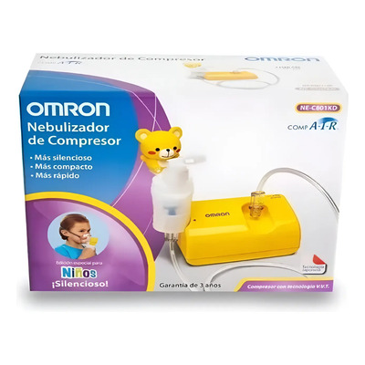 Omron Nebulizador De Compresor Ne-c801kd Caja Con 1 Equipo | Meses sin interés