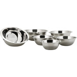 Conjunto De Tigelas Inox + Escorredor De Arroz La Cusine