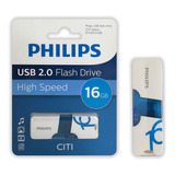 Pendrive Philips Usb 2.0 16gb / Citi Color Celeste