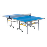 Mesa De Ping Pong Stiga Xtr Vapor Fabricada En Aluminio Color Azul