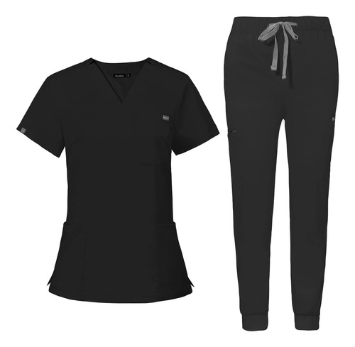 Uniforme De Enfermera Yoga Conjunto Médico Para Mujer Blusa