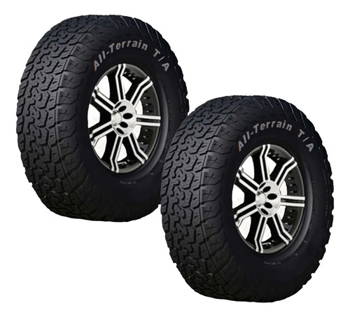 Paquete De 2 Llantas 265/75 R16 Gopro All Terrain T/a Auto 1