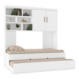 Conjunto Para Quarto Completo Meninas Roma Branco