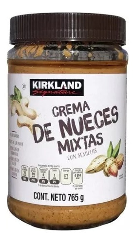 Crema De Nueces Mixtas Con Semillas Almendra Chía Linaza