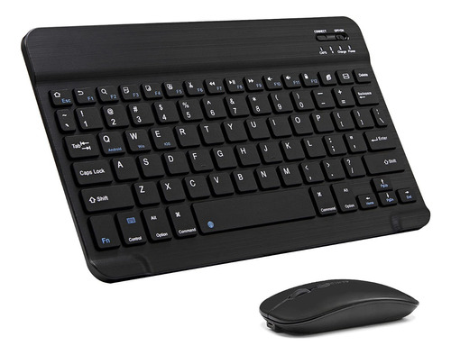 Kit De Teclado Y Mouse Inalámbrico Bluetooth Español Recarga