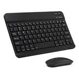 Kit De Teclado Y Mouse Inalámbrico Bluetooth Español Recarga