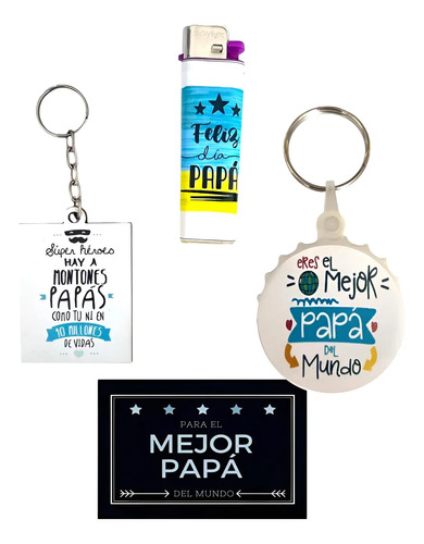 Paquete De Regalo Para Papá 30 Piezas Combinadas Dia Padre