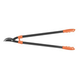 Tijeras Para Podar De Fuerza Mango Largo Color Negro/naranja