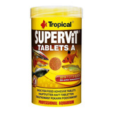 Alimento Peces Tabletas Adhesivas Supervit Tablets A 250 Ml