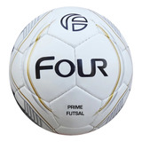 Balón Futsal Prime Blanco-oro
