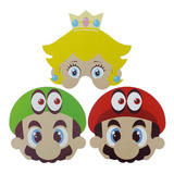 Mascaras Antifaz Para Fiesta Motivo Super Mario