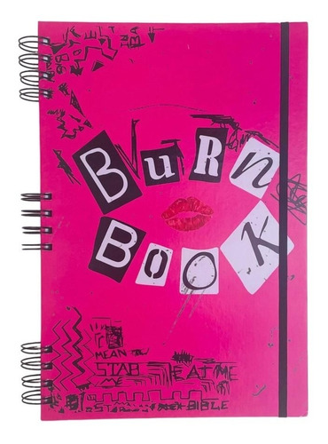 Scrapbook Album  A4  Burn Book  Hoja Blanca