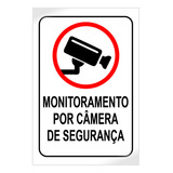 Segurança 24h Placa Monitorada Camera Filmagem Ambiente
