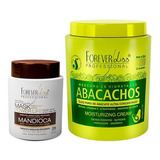 Forever Liss Máscara Abacachos + Máscara Mandioca 250g