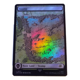 Carta Magic Lord Of The Rings Swamp Land (foil) Mtg Lotr