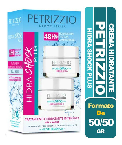 Petrizzio Set De Cremas Hidrashock Plus Dia/noche