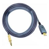 Cable De Audio, Adaptador De Guitarra, Conector Eléctrico Us