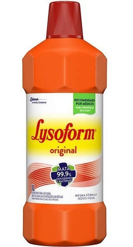 Desinfetante Lysoform Bruto Original 1 Litro 