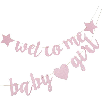 Guirnalda Decorativa De Welcome Baby Para Baby Shower