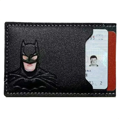Tarjetero Para Auto Con Diseño De Batman Black