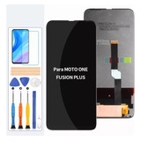 Para Motorola Moto One Fusion+ Plus Pantalla Táctil Lcd