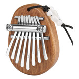 Lindo Piano Portatil Kalimba Marimba Para Principiantes (8 T