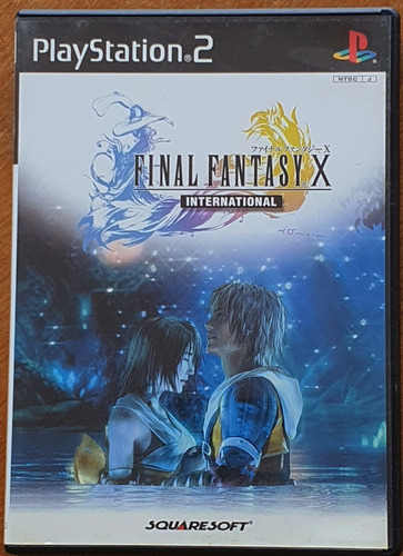 Jogo Ps2 Final Fantasy X International Japonês