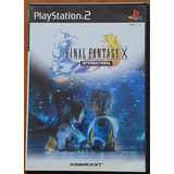 Jogo Ps2 Final Fantasy X International Japonês