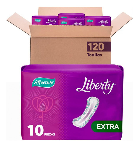 Toalla Para Incontinencia Liberty Talla Extra  C/120