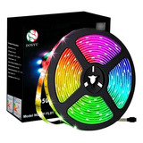 Tira Led Rgb 5050 Kit 5 Metros 16 Colores Con Control- Dosyu