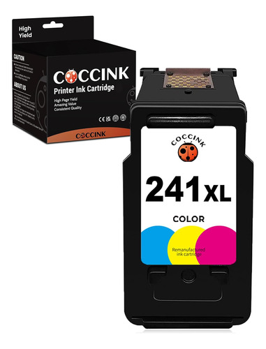 Reemplazo De Cartucho De Tinta Coccink 241xl Para Canon 148