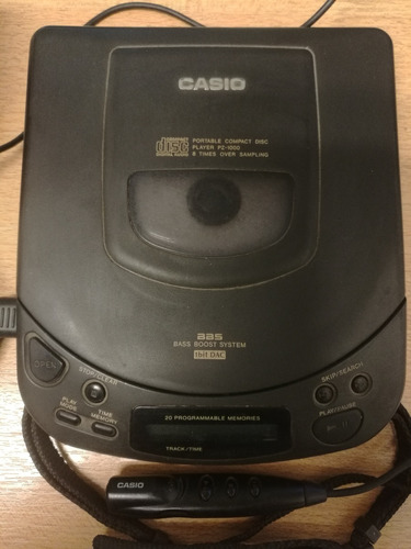 Portable Compact Disc Player Casio Pz-1000 No Envio