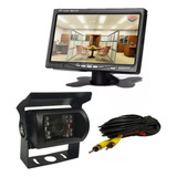 Camara Marcha Atras Monitor 7 Pulgadas Lcd Para Camion