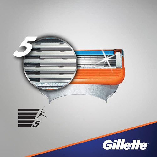 Gillette Fusion5 Power Razors For Men, 1 Gillette Razor, 1 R