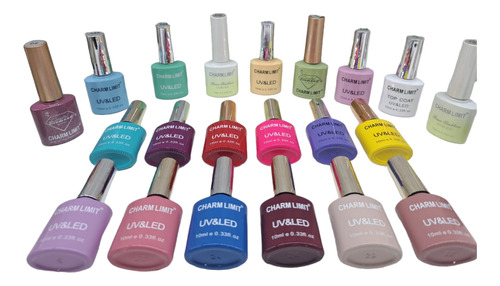  Esmaltes Semipermanentes Uv/led /cabina Magk Charm 