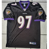 Jersey Ravens Baltimore Nfl Reebok On Field Arthur Jones 2xl