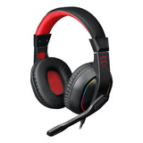 Headset Gamer Redragon Ares Rgb Preto