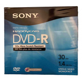 Paquete De 5 Mini Disco Virgen Sony Dvd-r 30 Minutos 1.4gb 