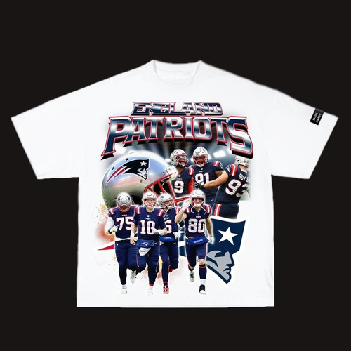 Playera Patriots Super Bowl Oversize